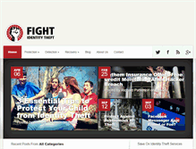 Tablet Screenshot of fightidentitytheft.com